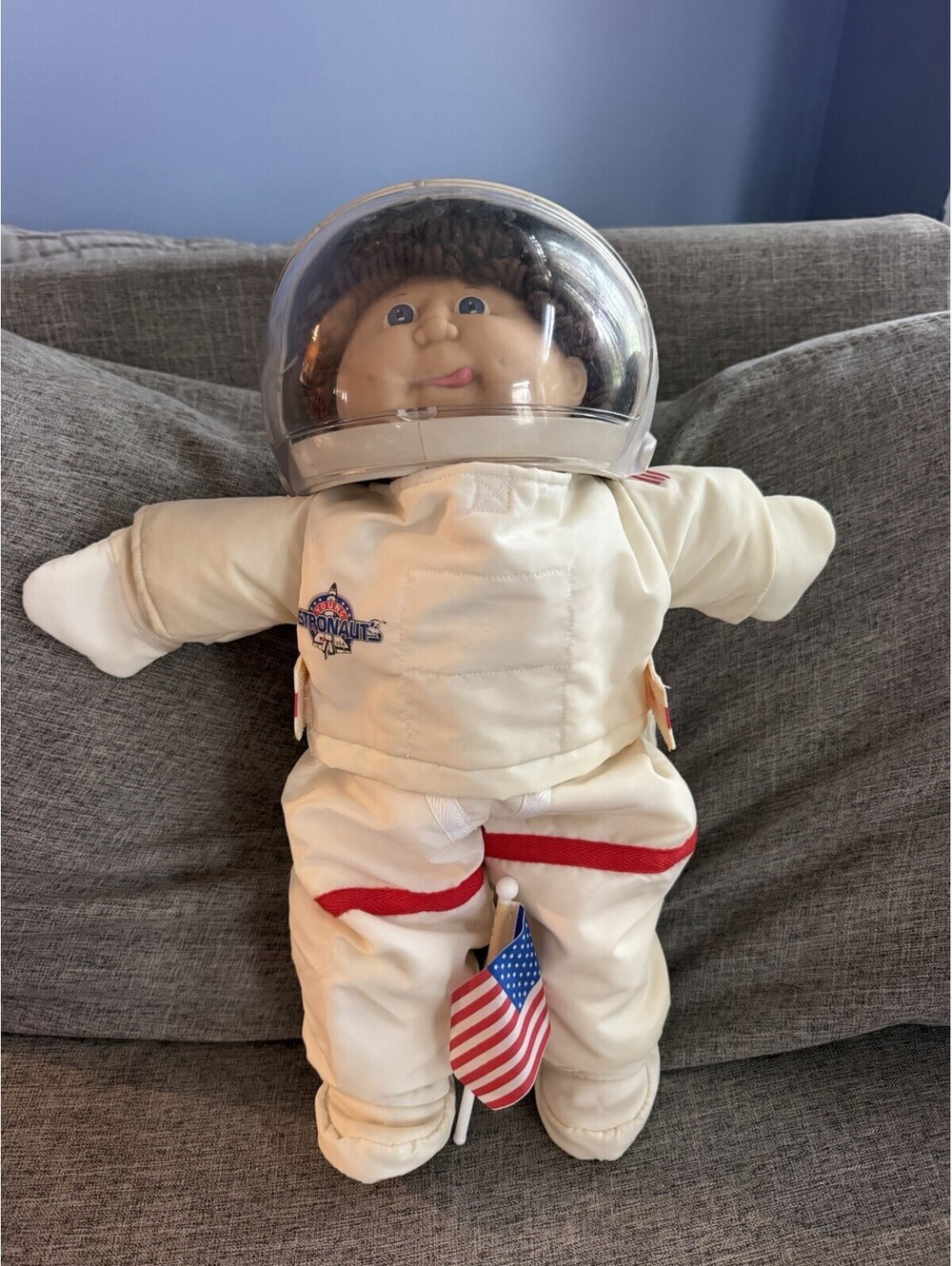 Vintage 1986 Cabbage Patch Kids Young Astronaut Doll Complete Set